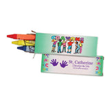 3 Pack Kids Wax Crayons Imprinted with Logo (Q918411)