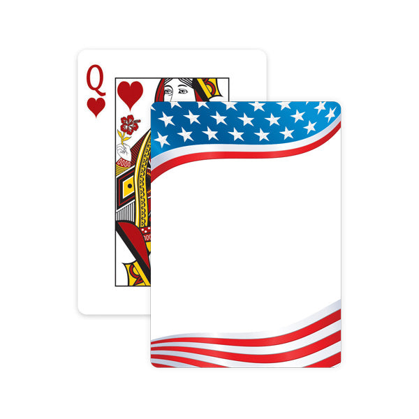 Custom Theme Backs Playing Cards USA 1 (Q918911) Playing Cards with