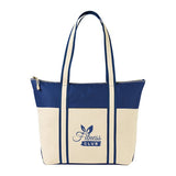 Nantucket Cotton Tote Bag Imprinted with Logo (Q920111)