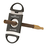 54 Gauge Stainless Steel Cigar Cutter Imprinted with Logo (Q921211)