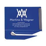 Business Card Letter Openers with Mirrors Imprinted with Logo (Q921511)