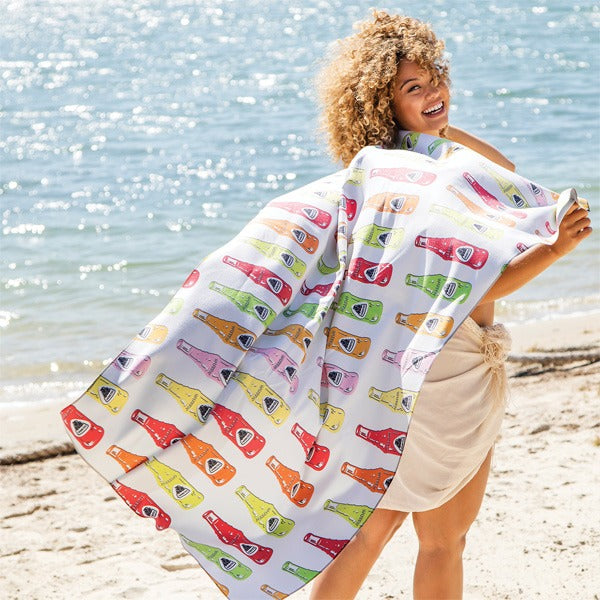 Custom Sublimated Quick Dry Sand Proof Beach Towel (Q924211
