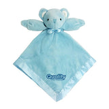 Blue Bear Baby Blanket Imprinted with Logo (Q925111)