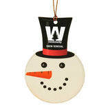 Snowman Ornaments Imprinted with Logo (Q925911)