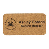 Napa Cork Name Badge - 3