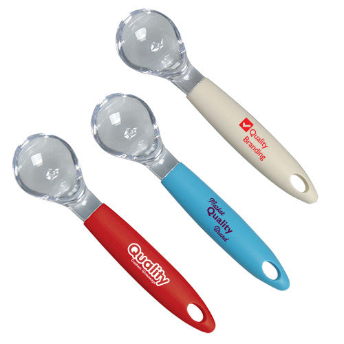 Clear Ice Cream Scoops (Q930411)