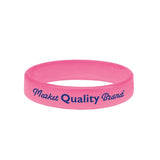 Silicone Awareness Bracelet Imprinted with Logo (Q937311)