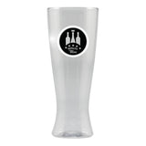 12 Oz. Clear Plastic Pilsner Glass Imprinted with Logo (Q942211)