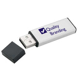 USB Flash Drive (2GB) Imprinted with Logo (Q94242)