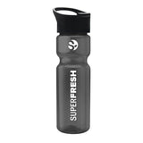 28 Oz. Transparent Bottle - Pop-Up Sip Lid Imprinted with Logo (Q942722)