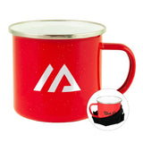 17 Oz. Fireside Camp Mug Stainless With Enamel Finish Imprinted with Logo (Q948422)