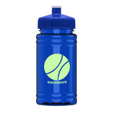 16 Oz. UpCycle - Mini RPet Bottle - Push-Pull Lid FC Imprinted with Logo (Q952722)