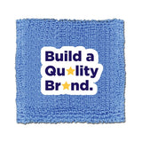 3?  2-Ply  Heavyweight Wristband with Sewn Laminated Applique  Imprinted with Logo (Q955611)