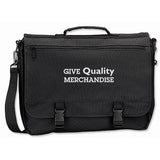 Polyester Typhoon Deluxe Briefcase Imprinted with Logo (Q957311)