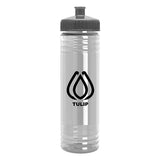 24 Oz. Slim Fit Water Bottle - Push-Pull Lid FC Imprinted with Logo (Q962722)