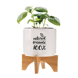 Ceramic Planter Set Imprinted with Logo (Q965211)