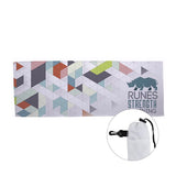 4 Color Cooling Towel in Pouch Imprinted with Logo (Q966622)