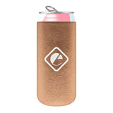 12 Oz. Slim Metallic Neoprene Collapsible Coolie Imprinted with Logo (Q969422)