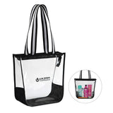 Sigma Clear Zippered Tote Imprinted with Logo (Q971111)