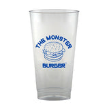 16 Oz. Clear Hard Plastic Cup Imprinted with Logo (Q972211)