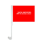 7.5 x 10.5 Car Flags - Double Sided Imprinted with Logo (Q984911)