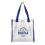 Matterhorn Clear Vinyl Stadium Compliant Tote Bags Imprinted with Logo (Q985711)