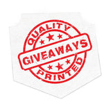 White Reflective Decals Imprinted with Logo (Q989311)