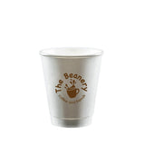 8 Oz. Insulated Digital Paper Cups Imprinted with Logo (Q991111)