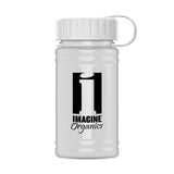 16 Oz. UpCycle - Mini RPet Bottle - Tethered Lid Imprinted with Logo (Q992722)