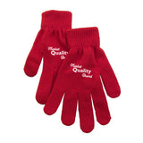 Acrylic Gloves Imprinted with Logo (Q998511)