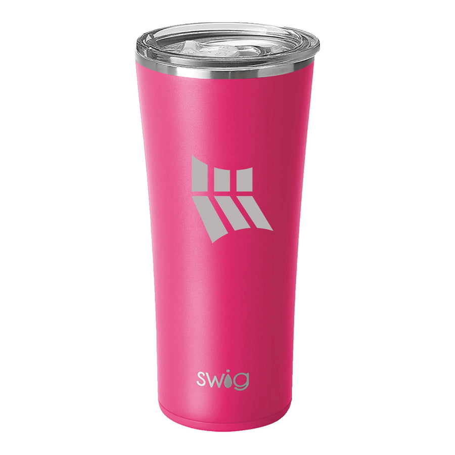22 Oz. Swig Matte Tumbler - Hot Pink (Q1000522)