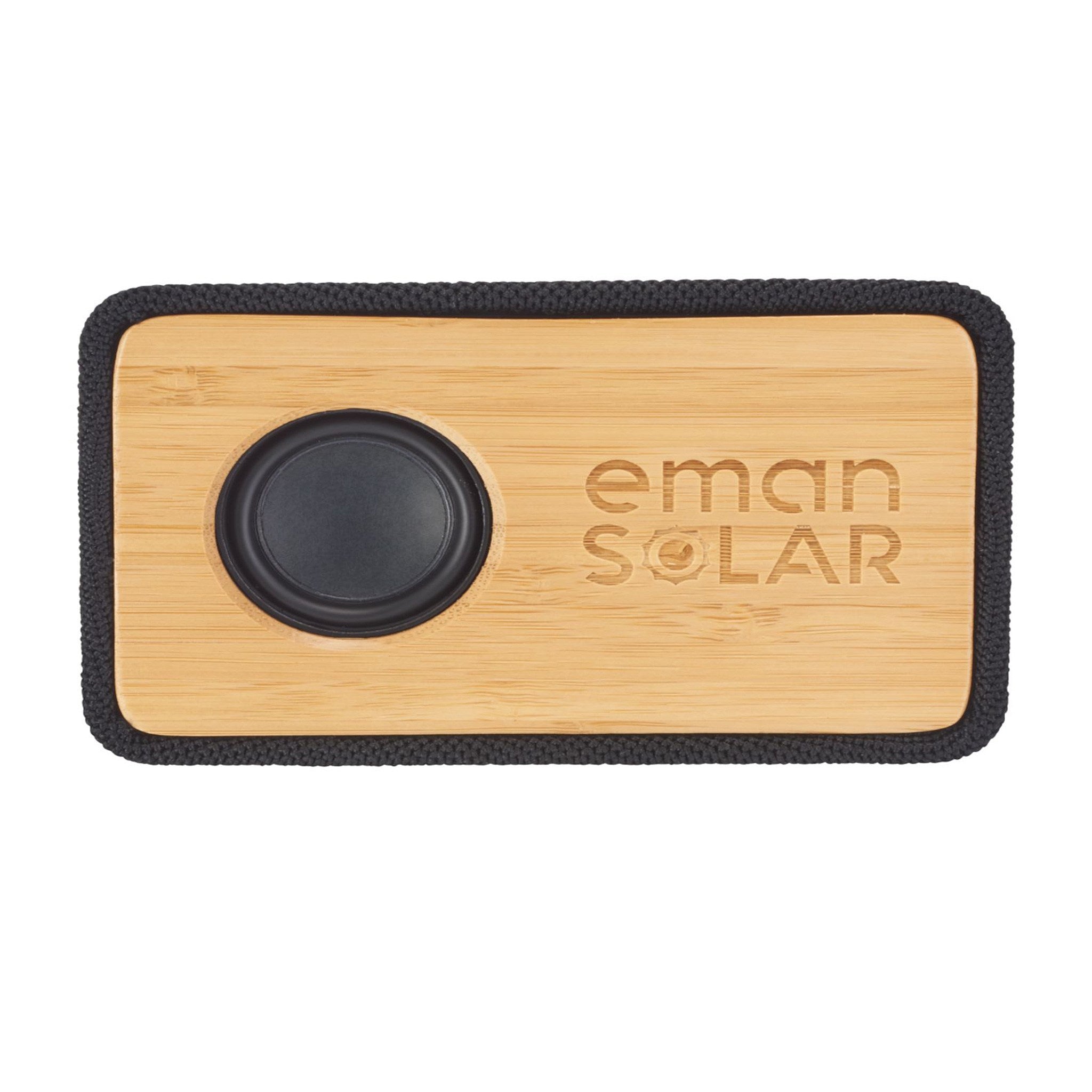 Boundary Natural Bamboo Bluetooth Speaker  Imprinted with Logo (Q102422)