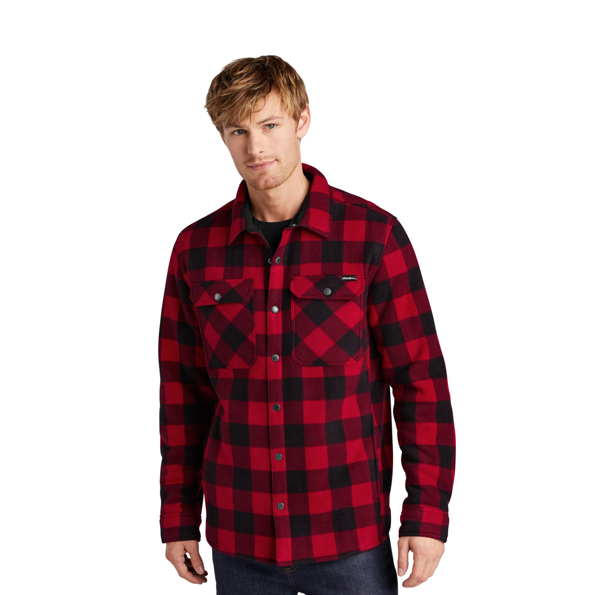 Eddie Bauer® Woodland Shirt Jac  Imprinted with Logo (Q102432)
