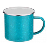 16 Oz. Iron And Stainless Steel Camping Mugs (Q103911)