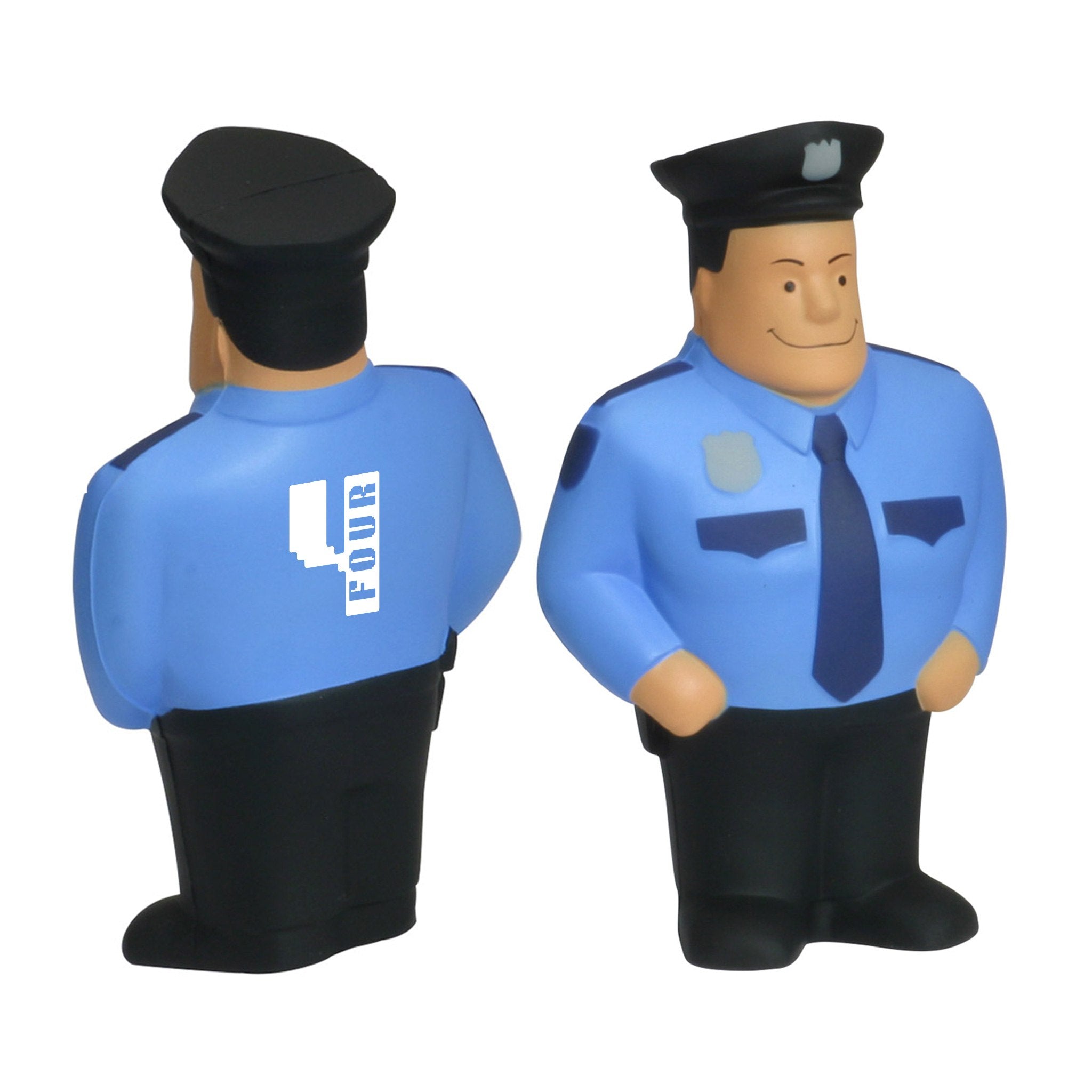 Policeman Stress Reliever  Imprinted with Logo (Q104111)