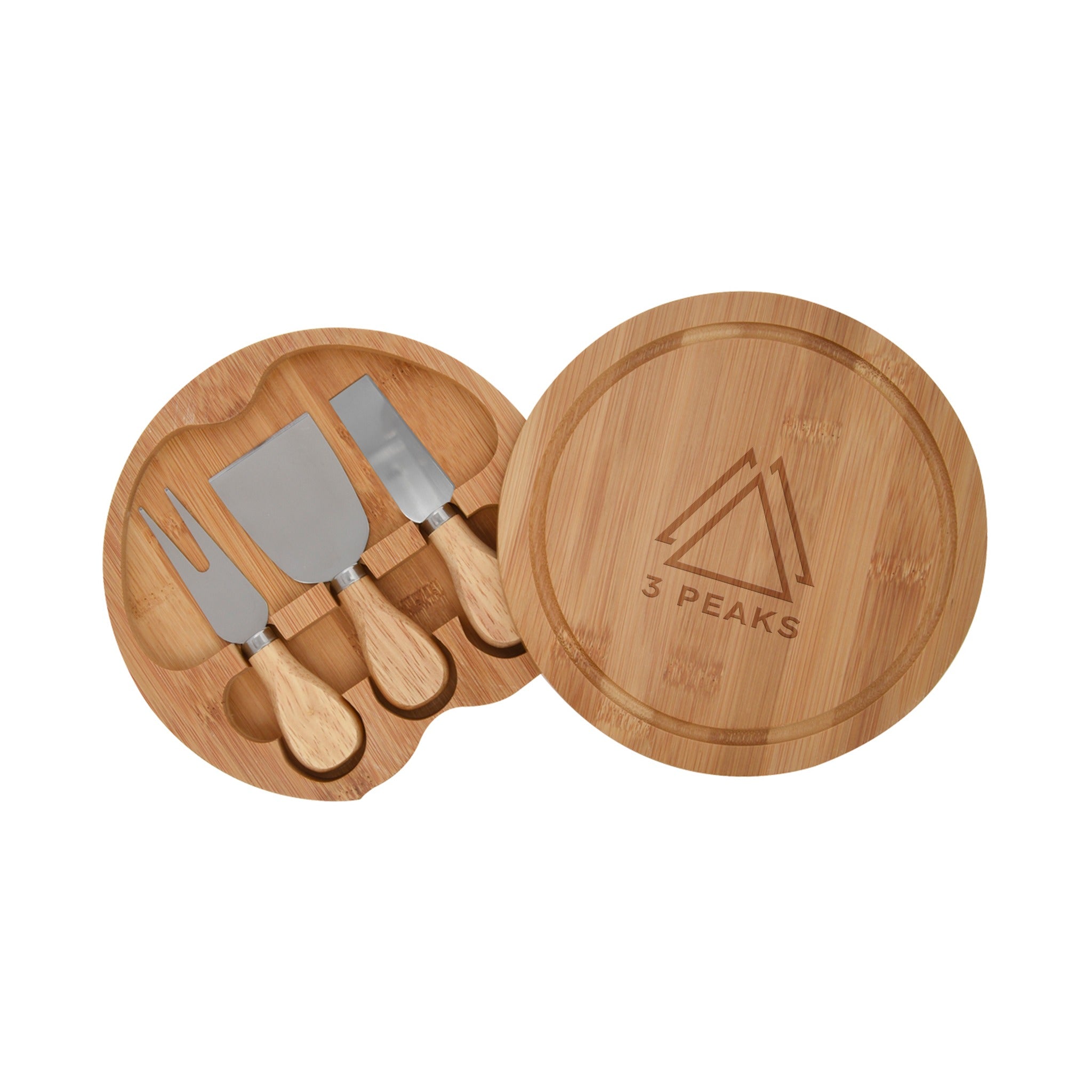 3-Piece Bamboo Cheese Server Kit (Q104432)