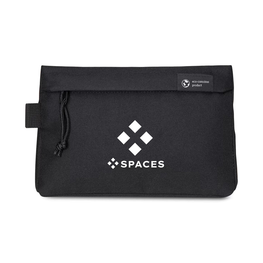Renew rPET Zippered Pouch - Black (Q104822)