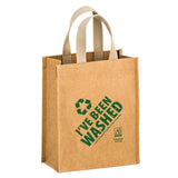 CYCLONE - Washable Kraft Paper Tote Bag 8 x 5 x 10 SP (Q105532)