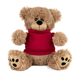 FRED E. BEAR Large 8 Inch Plush Teddy Bear With T-Shirt (Q105922)
