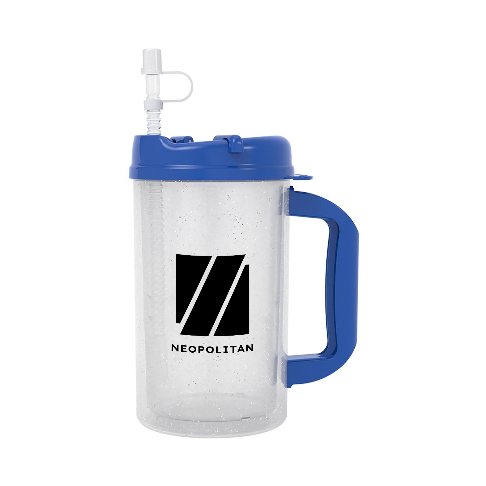 32 Oz. Thermo Mug  Imprinted with Logo (Q106122)