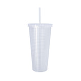 23 Oz. Square Pattern Double Wall Tumbler (Q108822)