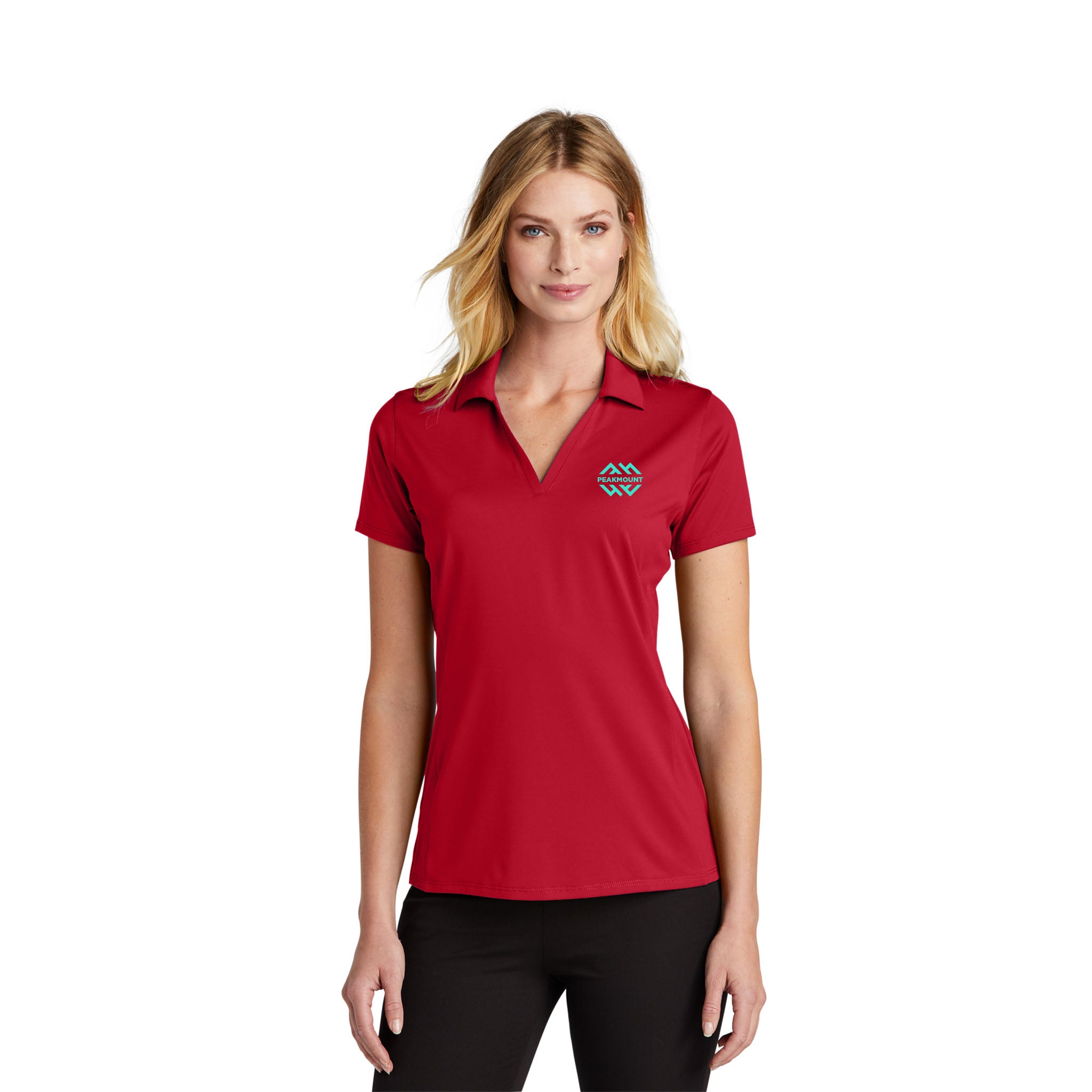Port Authority® Ladies Performance Staff Polo  Imprinted with Logo (Q108922)