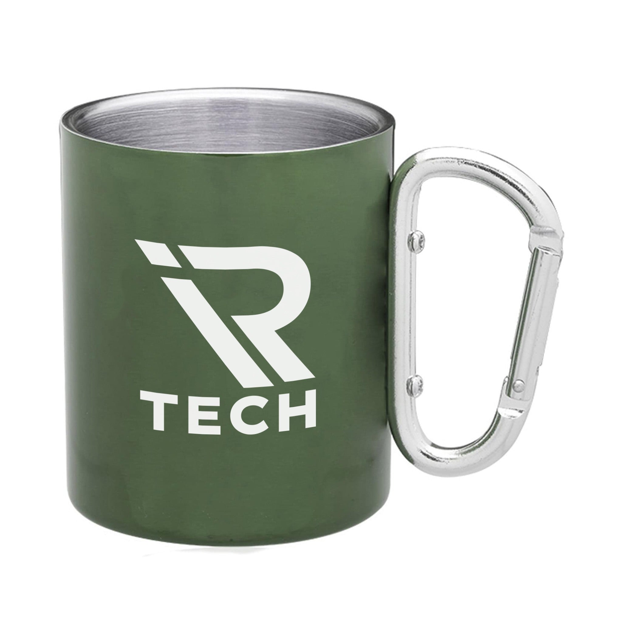 10 Oz. Ranger Stainless Steel Mug  Imprinted with Logo (Q109222)