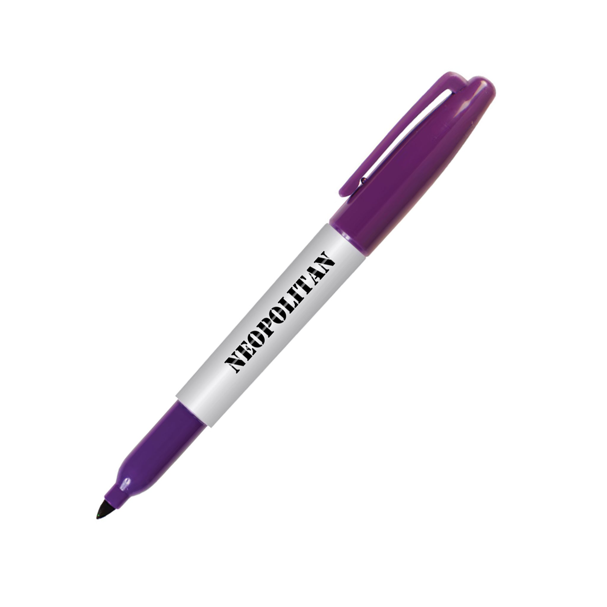 Sharpie® Fine Point - Purple  Imprinted with Logo (Q109332)