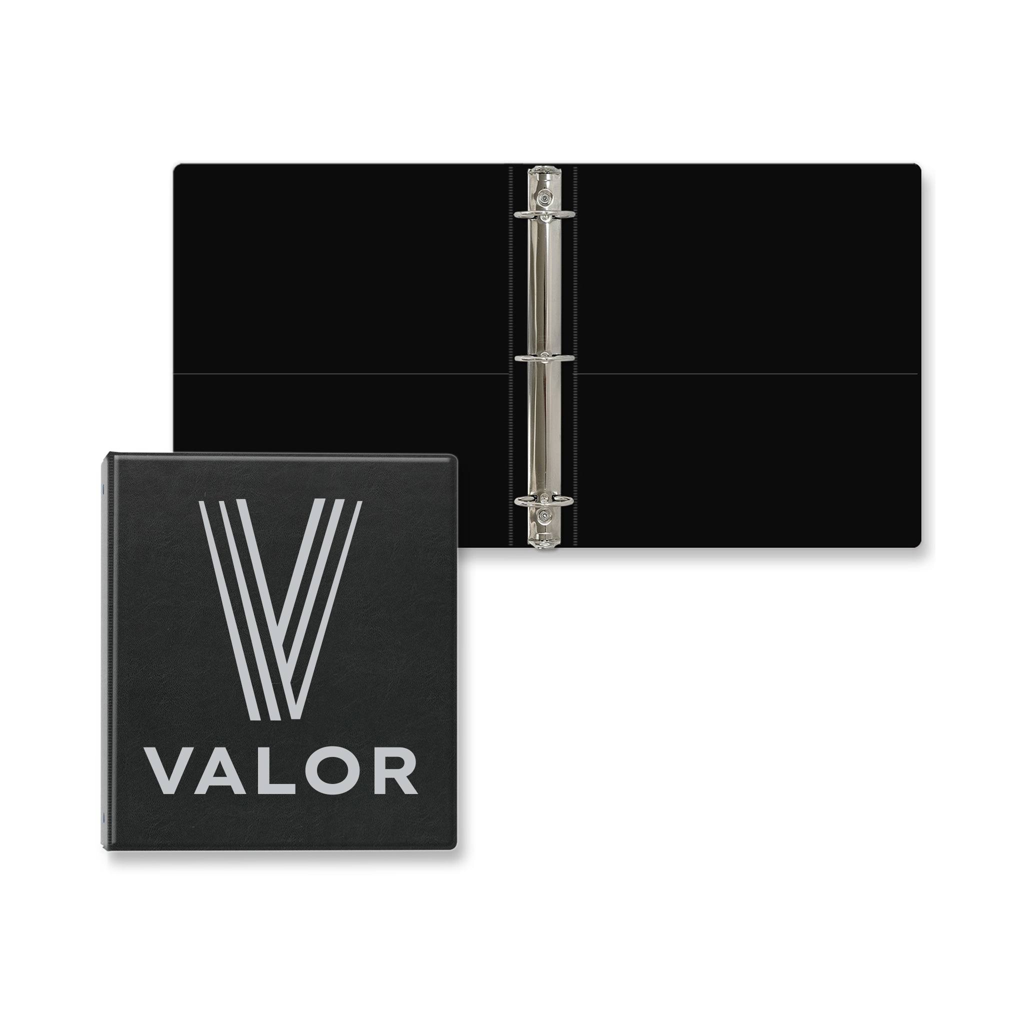 1.5 Inch Signature Round Ring Binder  Imprinted with Logo (Q110122)