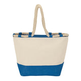 Barcelona Canvas & Jute Tote (Q111722)