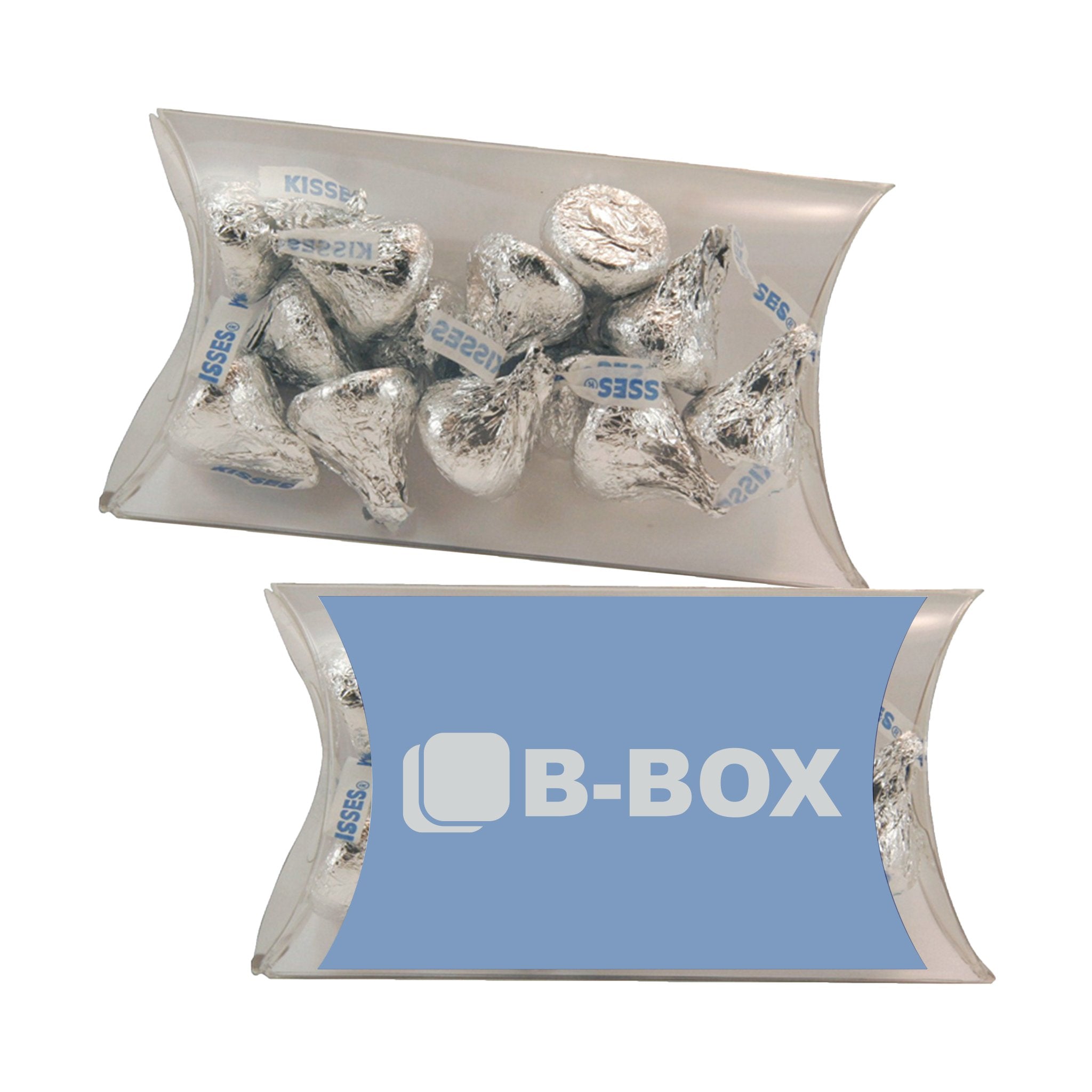 Medium Pillow Pack - Hershey Kisses  Imprinted with Logo (Q112222)