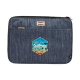 THE GOODS™ Navy Heather Recycled Mobile Office (Q112532)
