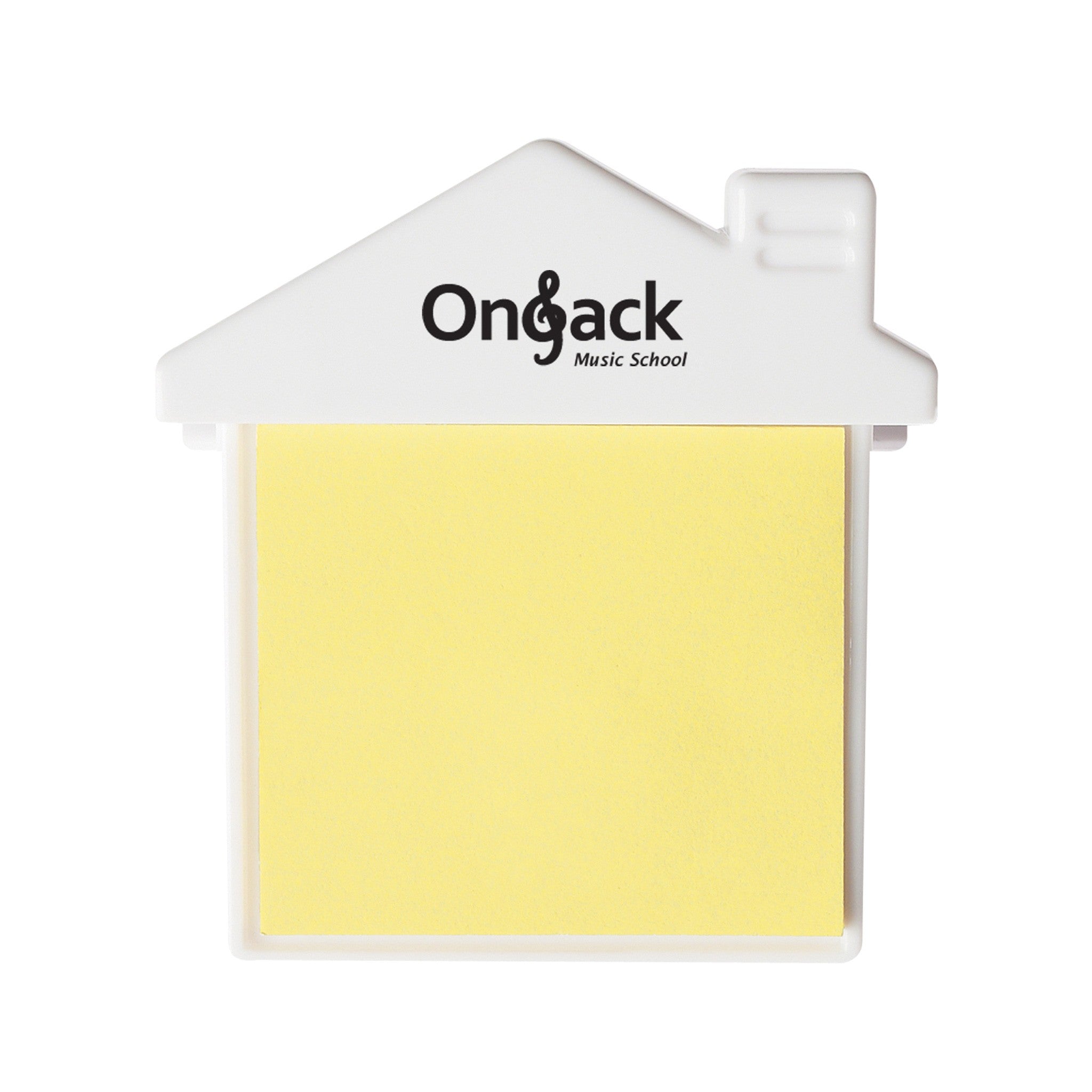 House Clip With Sticky Note  Imprinted with Logo (Q113011)