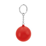 Round PU Stress Reliever Keychain (Q113432)
